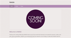 Desktop Screenshot of naasa.org